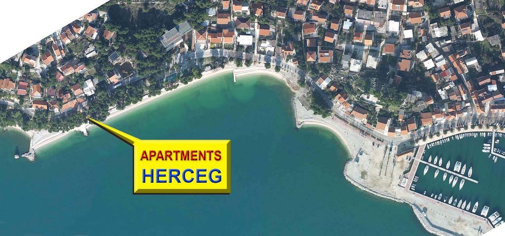 Apartment Herceg Baška Voda エクステリア 写真